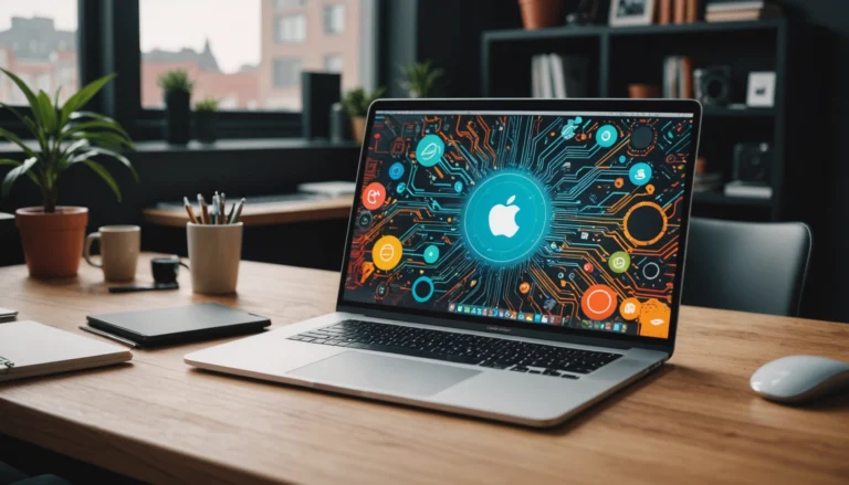 autocollant pour mac
